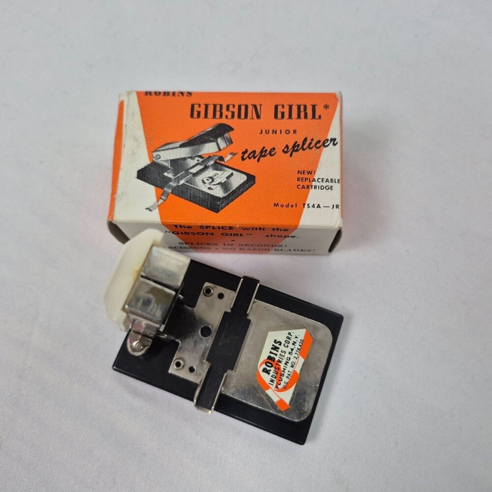 Gibson Girl Junior Tape Splicer Film Photography Accessory 60'S VINTAGE!!!